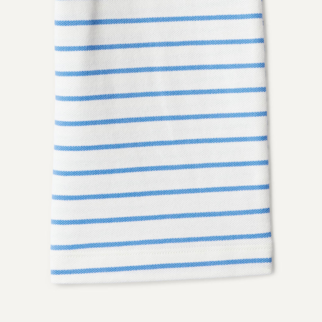 Conjunto Camiseta + Pantalón Piqué | Amazon Essentials x Sofia Grainge | Rayas Azul/Blanco | Niña/Bebé  (0M - 24M)