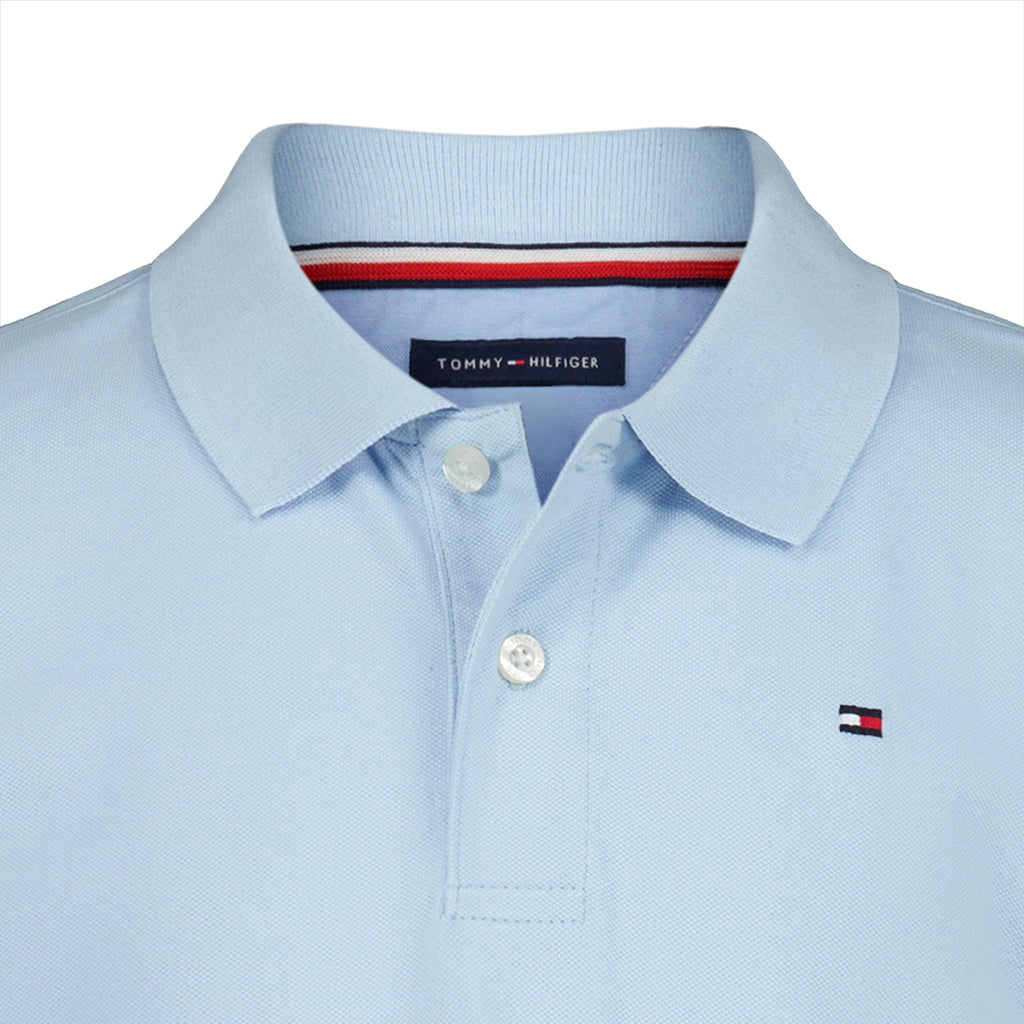 Tommy Hilfiger | Polo Ivy Stretch Manga Corta Azul Capri Niño  (2T - 7T)