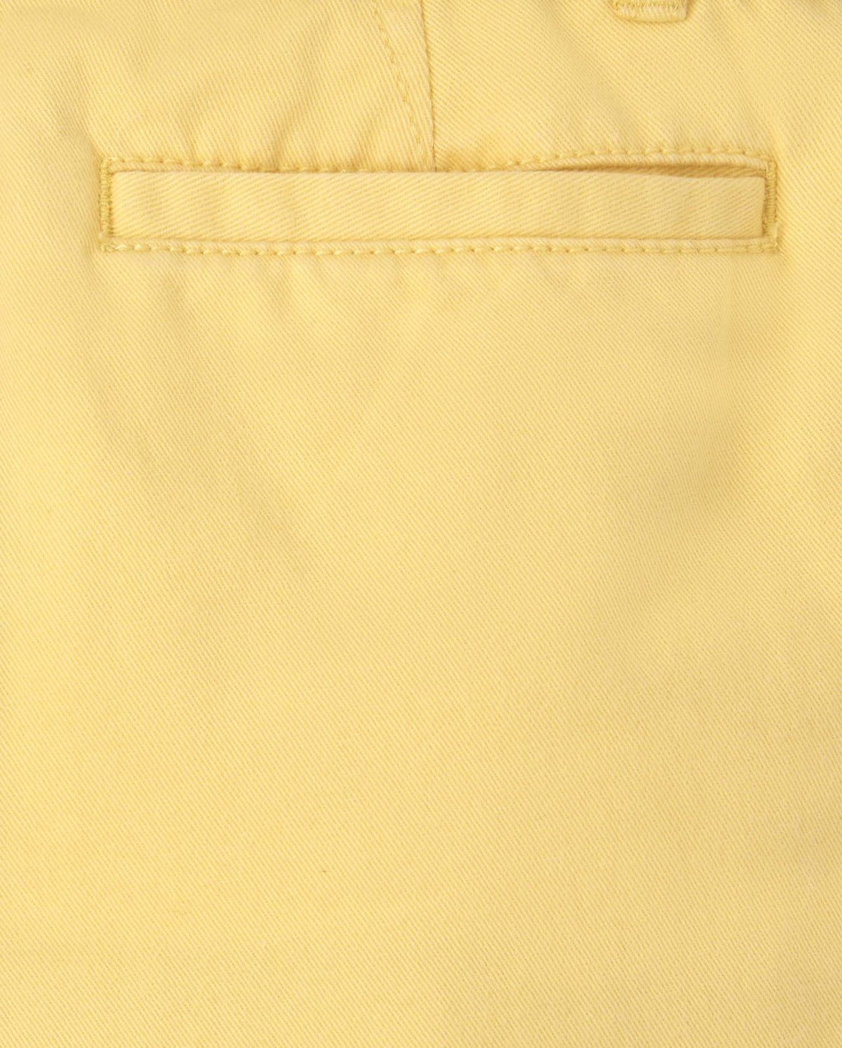 The Children's Place Short Chino Amarillo Dorado con Cinturón Niño | Sarga Algodón • Botón + Cremallera