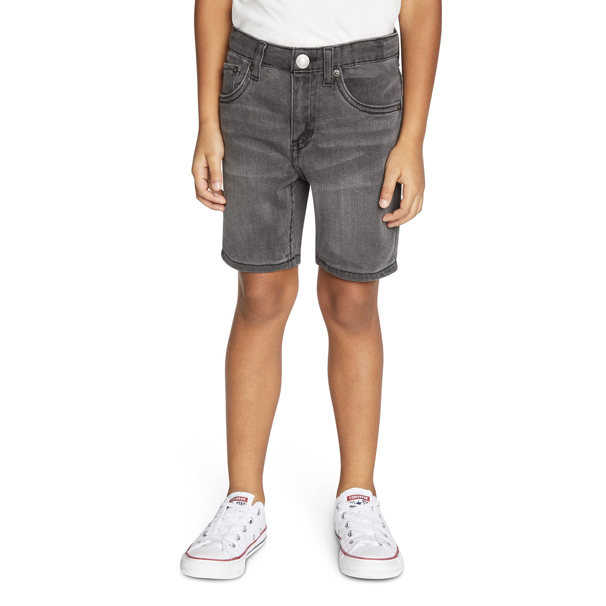 Levi's Short 511 Slim Fit Niño | Gris Oscuro Desgastado