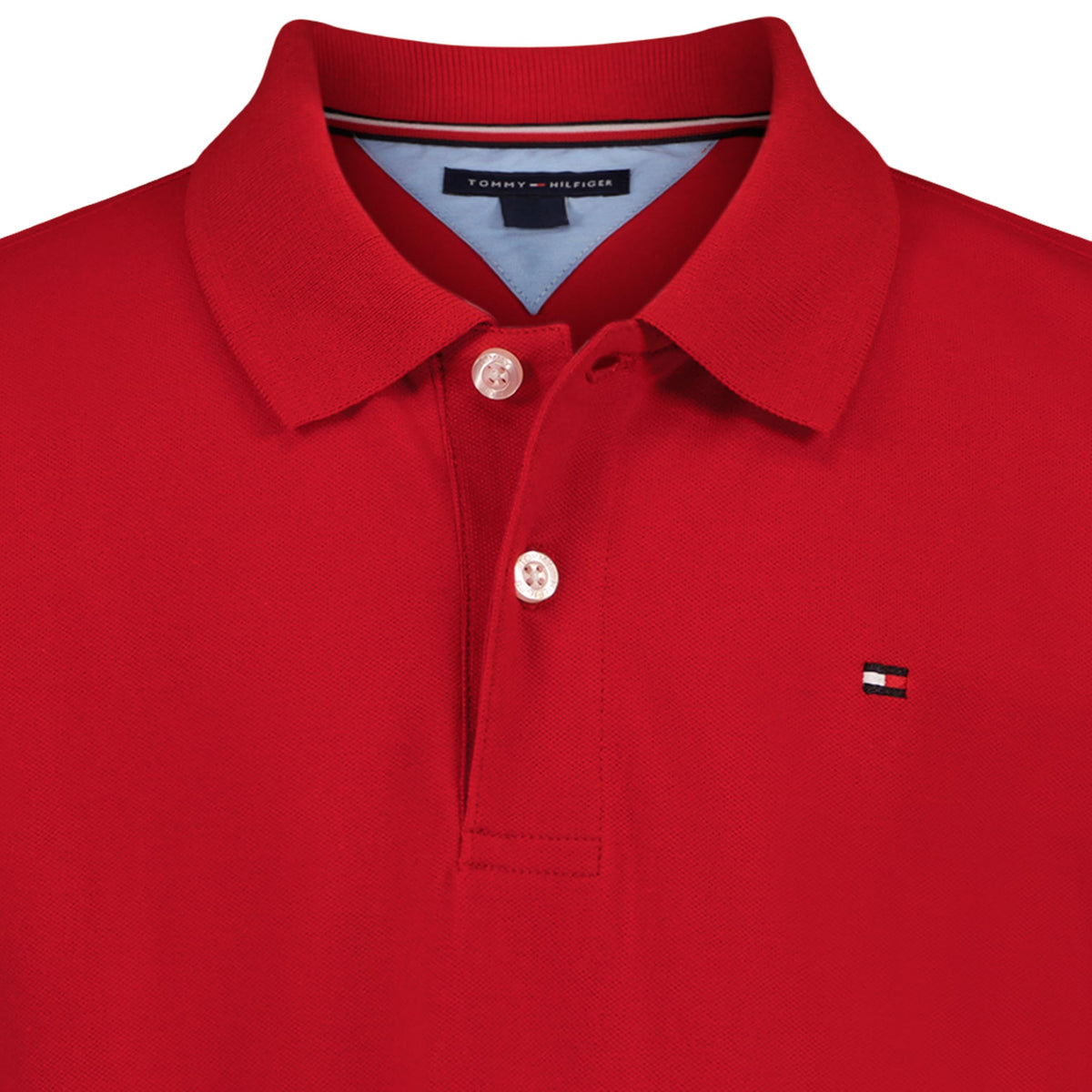 Tommy Hilfiger | Polo Ivy Stretch Manga Corta Rojo Niño  (2T - 7T)