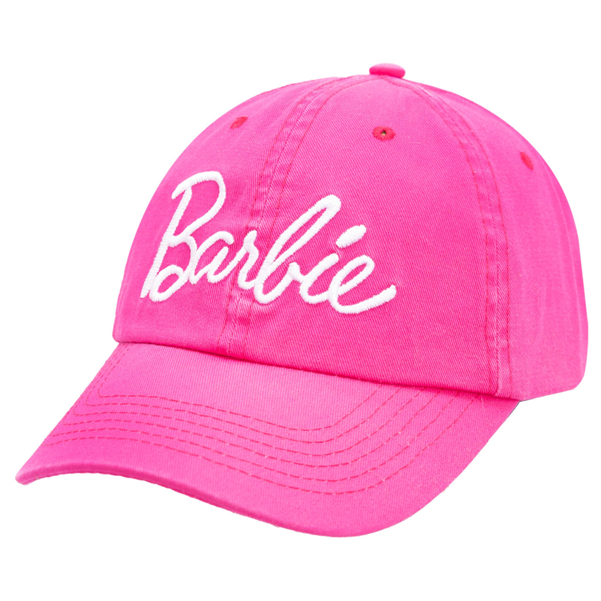 Gorra Barbie Lentejuelas Plateadas para Niñas — Talla Única Ajustable