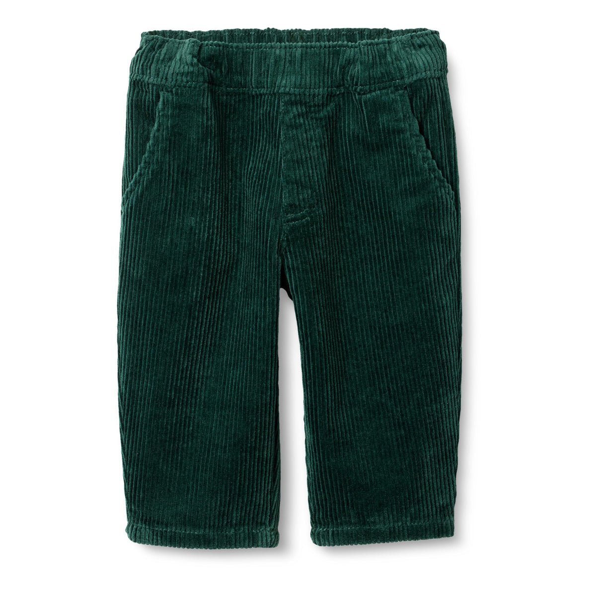 Amazon Essentials x Sofia Grainge Pantalón Pana Bebé/Niño | Verde Oscuro • Stretch • Cintura Elástica