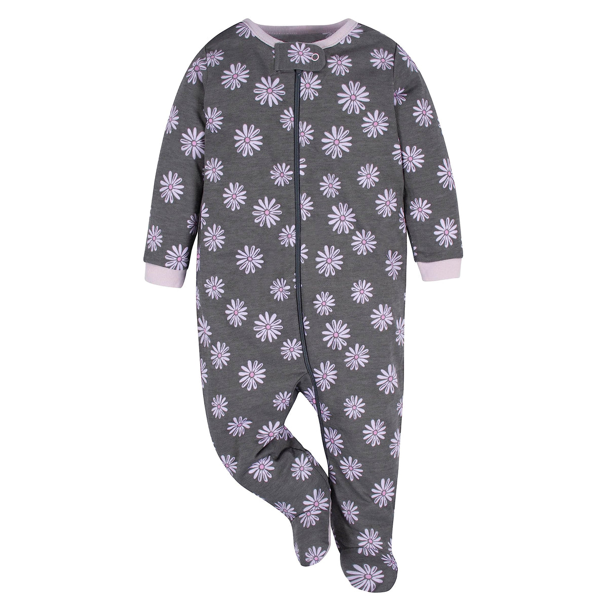 Gerber | Paquete 4 Mamelucos Sleep N' Play para Bebé Niña