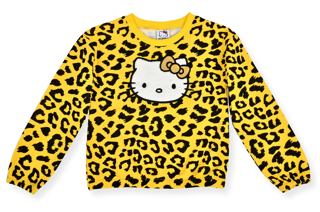 Conjunto Hello Kitty Sudadera Animal Print y Leggings