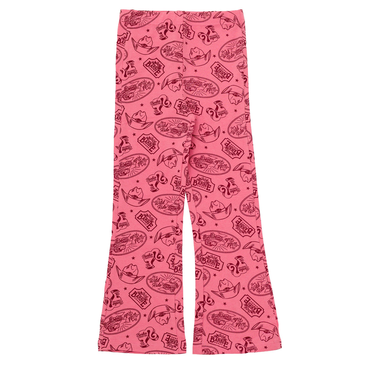 Conjunto de 2 Piezas Barbie Rodeo – Sudadera con Capucha y Leggings Estampados