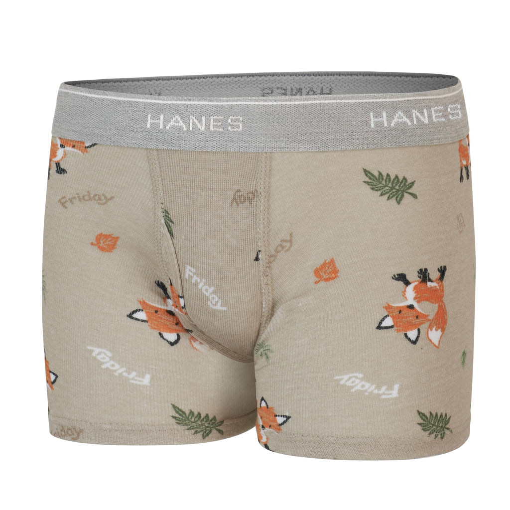 Hanes | Bóxers Niño Pack 10 Algodón Transpirable Estampados Surtidos Cintura Elástica (2T - 5T)
