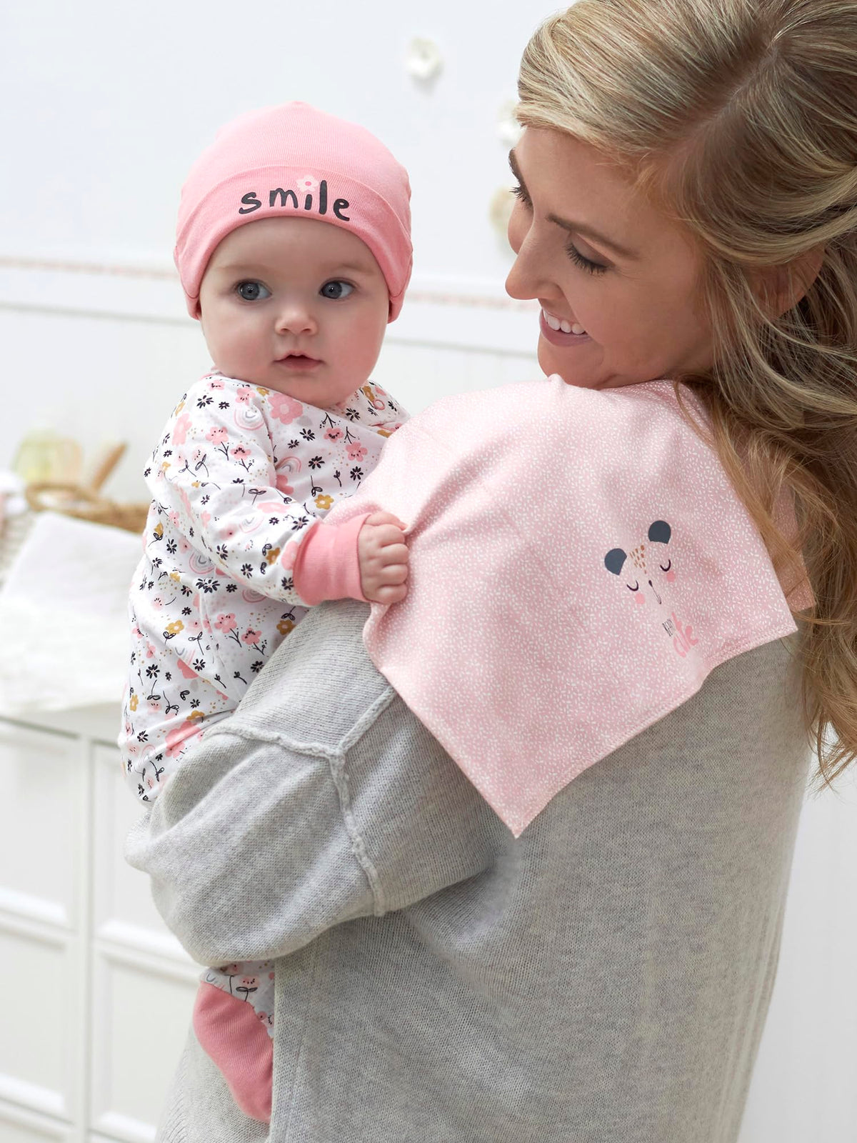 Gerber | Paquete 4 Mamelucos Sleep N' Play para Bebé Niña