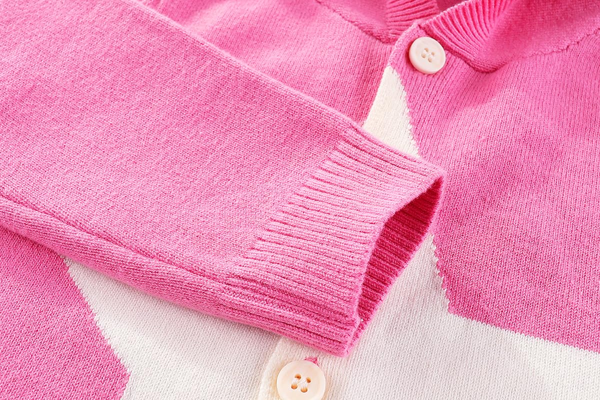 Conjunto 2 Piezas para Niña: Cardigan con Capucha Estrella y Jeans Conejito