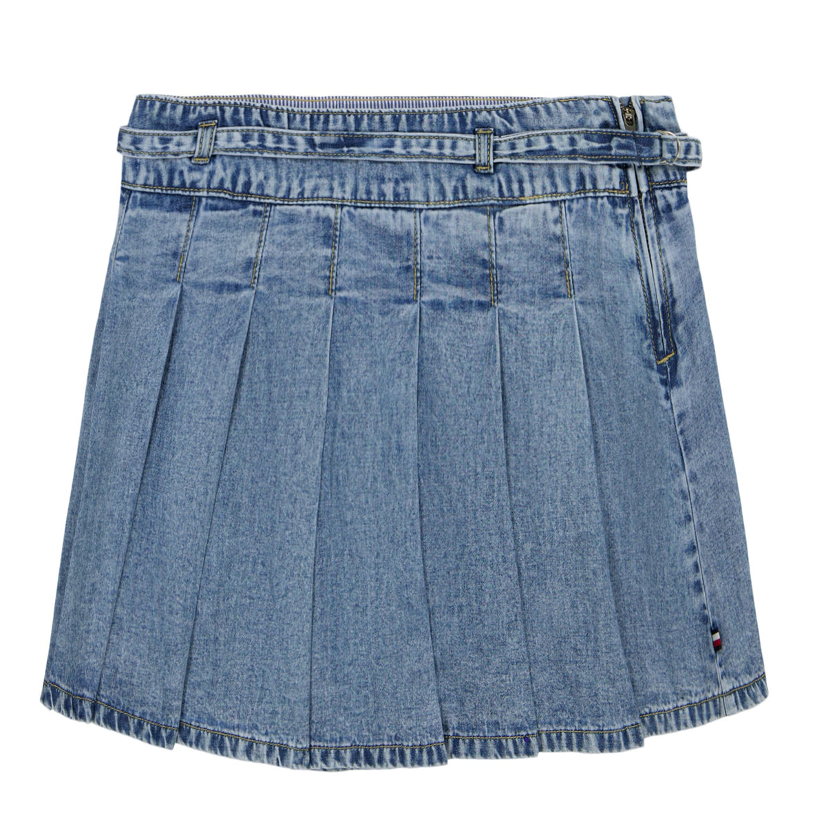 Falda Vaquera Plisada Tommy Hilfiger para Niña