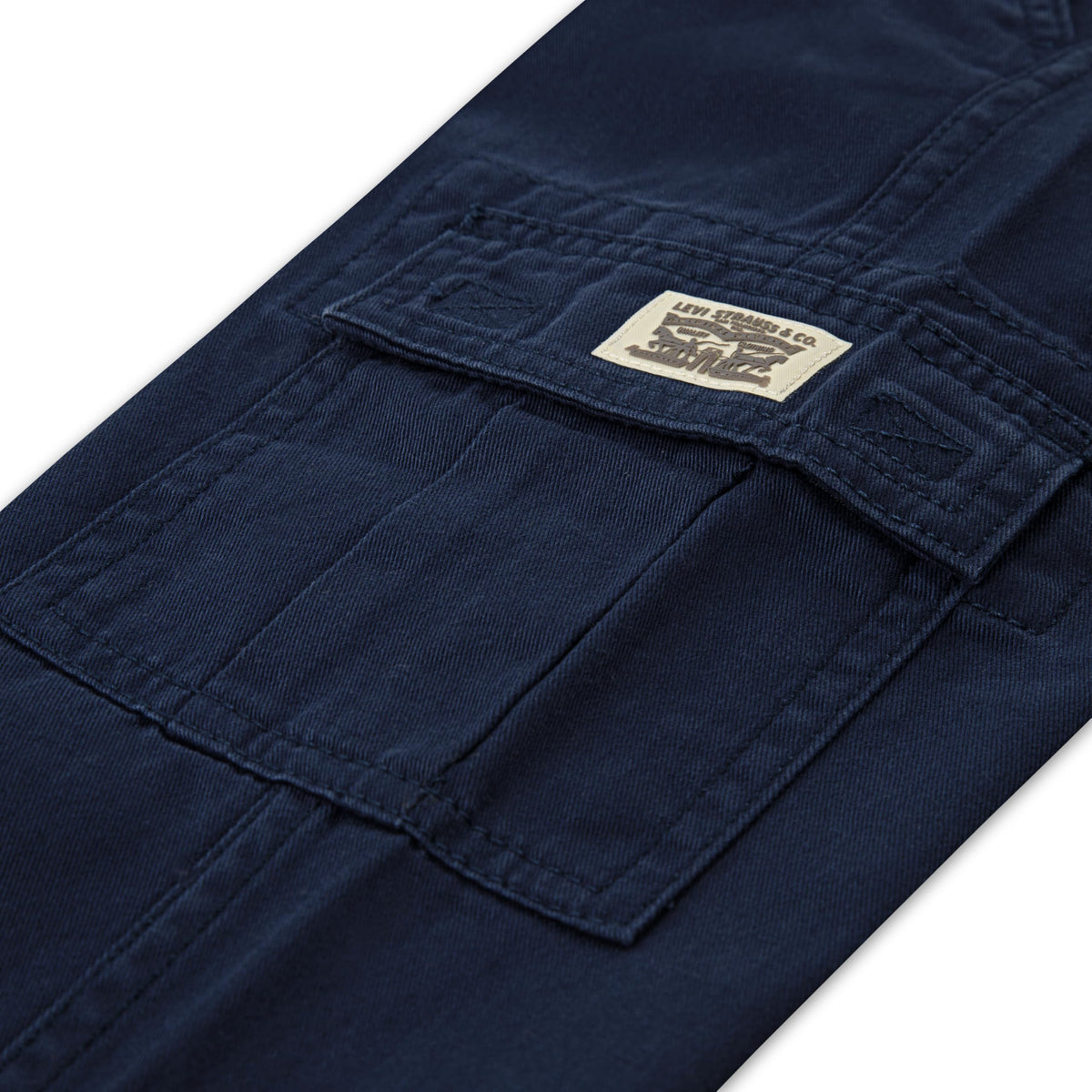 Levi's | Pantalón Cargo Relaxed Sarga Azul Marino Navy Niño (4T - 16T)