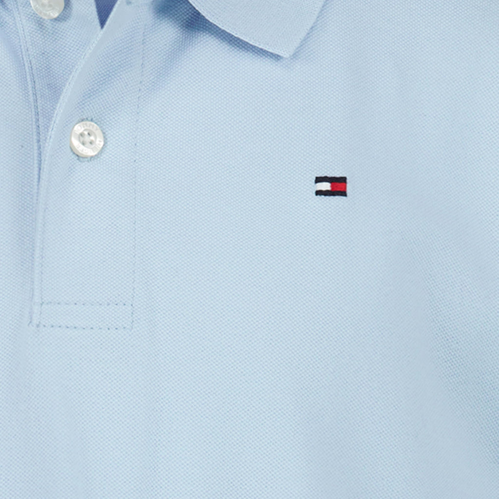 Tommy Hilfiger | Polo Ivy Stretch Manga Corta Azul Capri Niño  (2T - 7T)