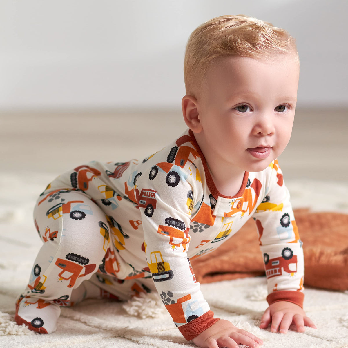 Gerber | Paquete 4 Pijamas Sleep N' Play con Pies Bebé Niño