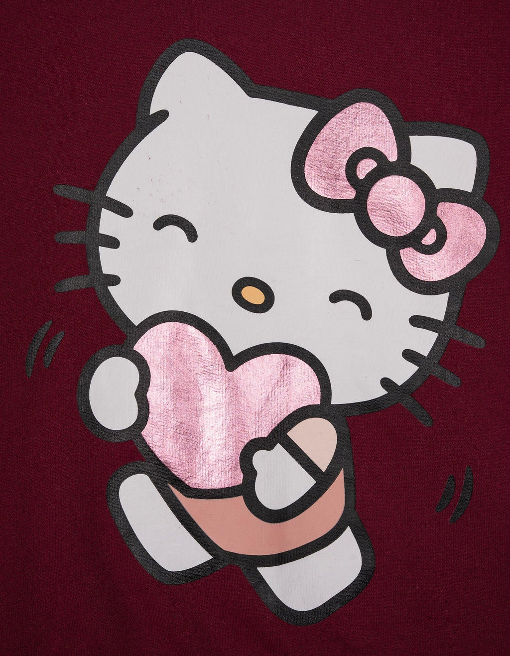 Conjunto Hello Kitty de Felpa para Niña – Sudadera y Pantalón
