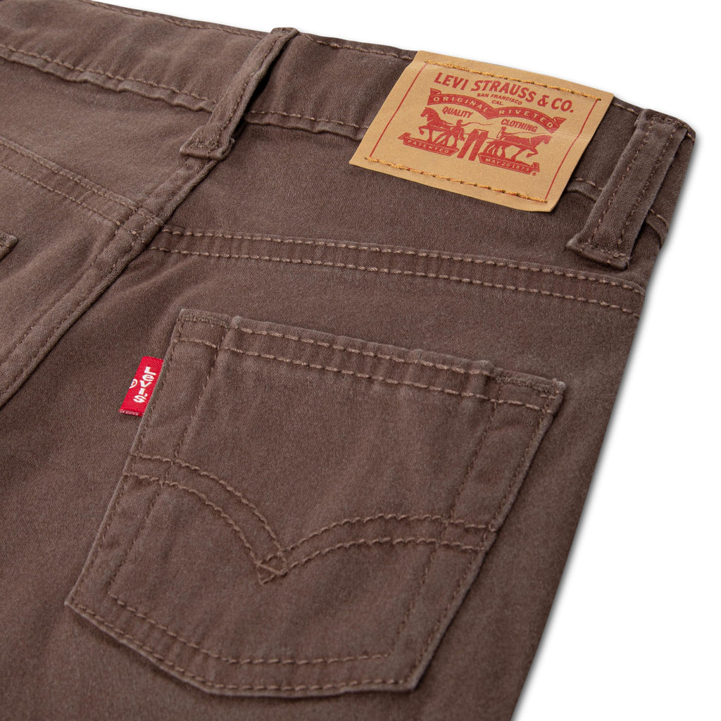 Levi's Pantalón 511 Slim Niño | Marrón Chocolate
