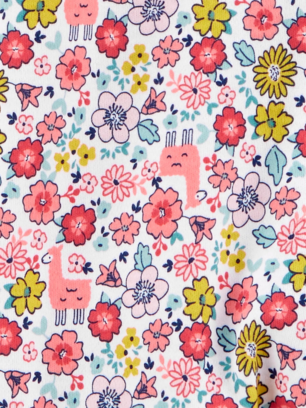Set de 2 Pijamas con Pies Simple Joys by Carter's para Bebé Niña