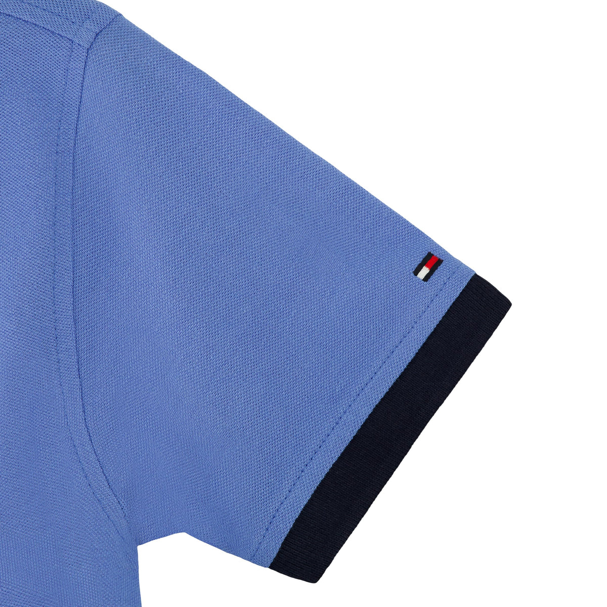 Tommy Hilfiger | Polo Piqué Matt Manga Corta Azul Niño (8T - 16T)