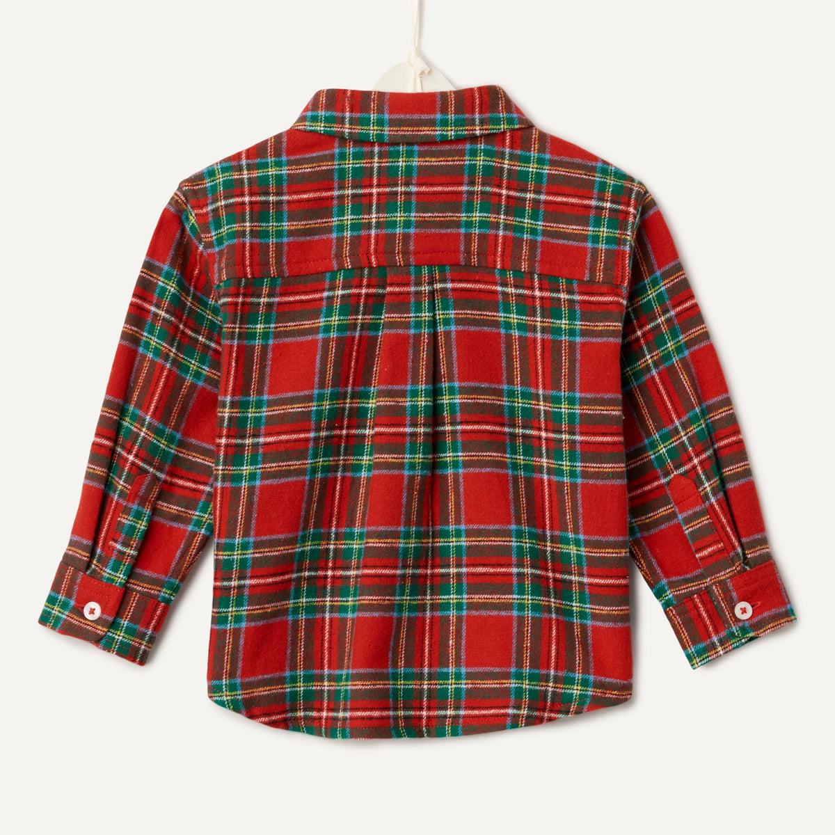 Amazon Essentials x Sofia Grainge Camisa Franela Niño | Cuadros Festivos Rojo Cereza • Navidad • 100% Algodón