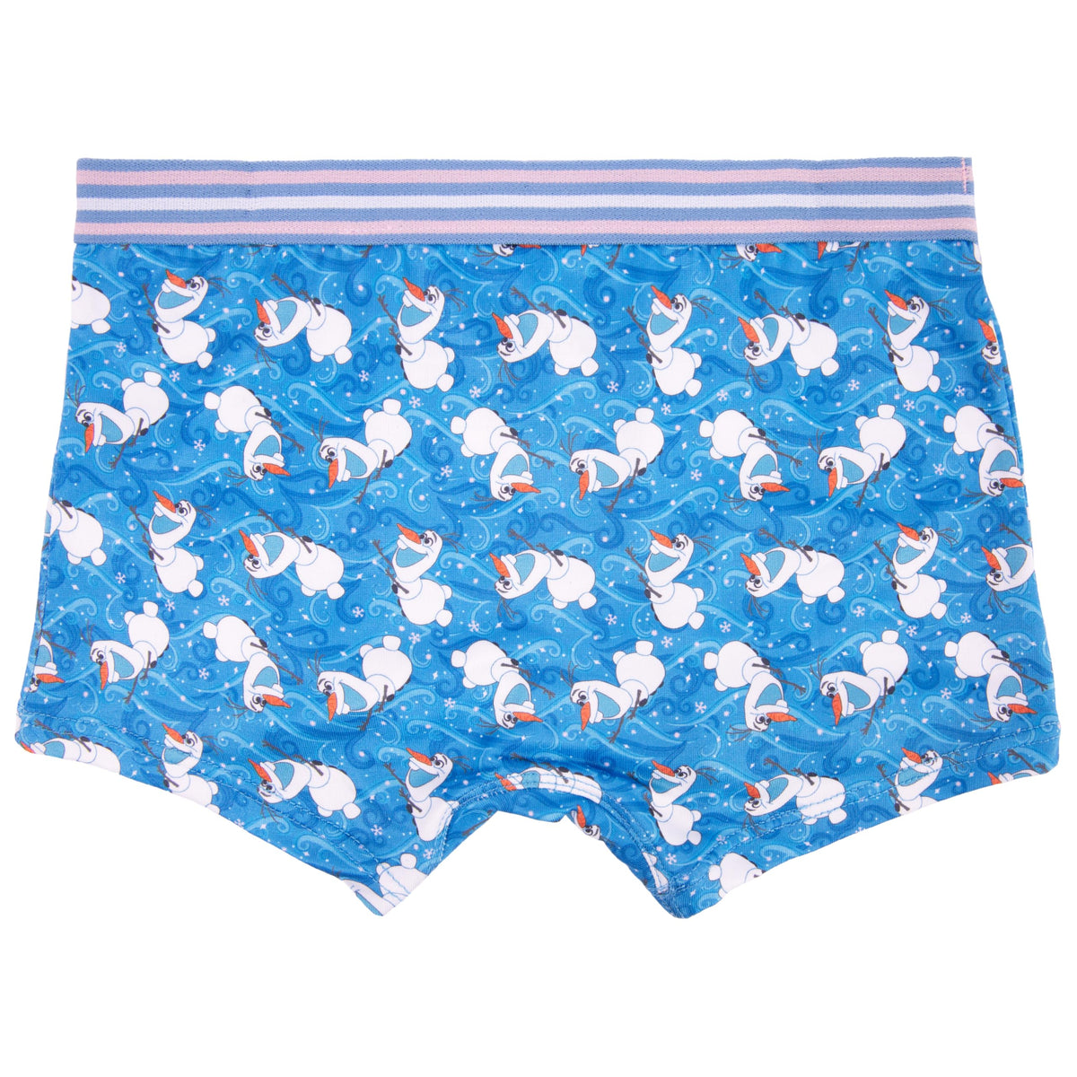 Disney Frozen | Boxer Brief Nina Pack 4 | Sin Etiqueta | Cintura Elastica | Estampados Elsa Anna Olaf Nokk | Licencia Oficial Disney (2 - 10T)