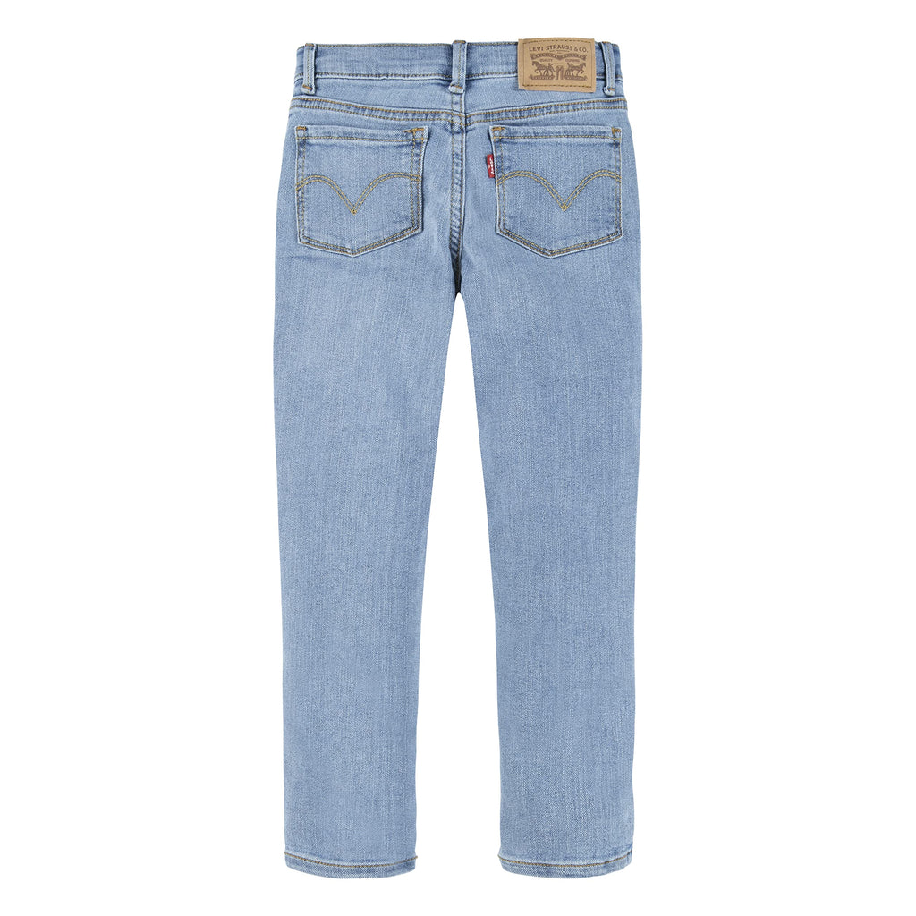 Jean 710 Super Skinny Levi's | Lavado Empalizadas Azul Claro + Denim Elástico + Cintura Ajustable | Niña (2T - 16T)