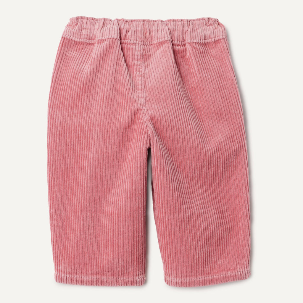 Amazon Essentials x Sofia Grainge Pantalón Pana Niña | Rosa Palo/Blush • Stretch • Cintura Elástica
