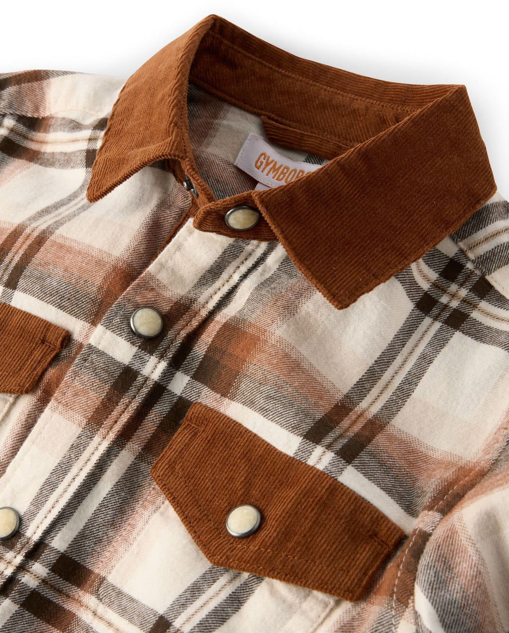 Gymboree Camisa de Franela Tartán Manga Larga (2T - 12T)