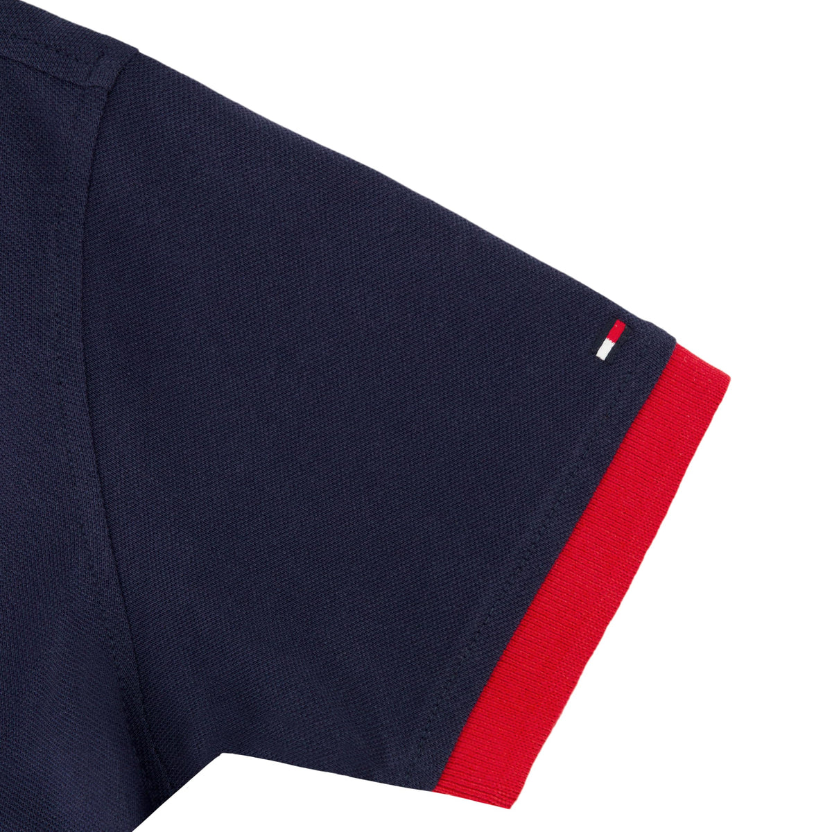 Tommy Hilfiger | Polo Piqué Matt Manga Corta Azul Marino Niño (8T - 16T)