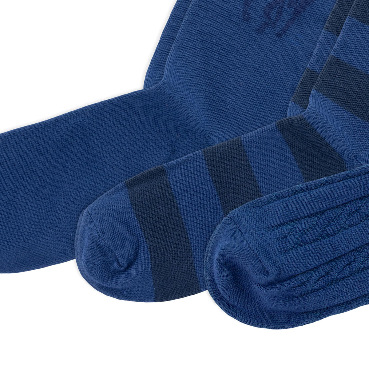 Polo Ralph Lauren | Calcetines Tobilleros Niño Candy Shop Algodón Punto Trenzado Azul Marino