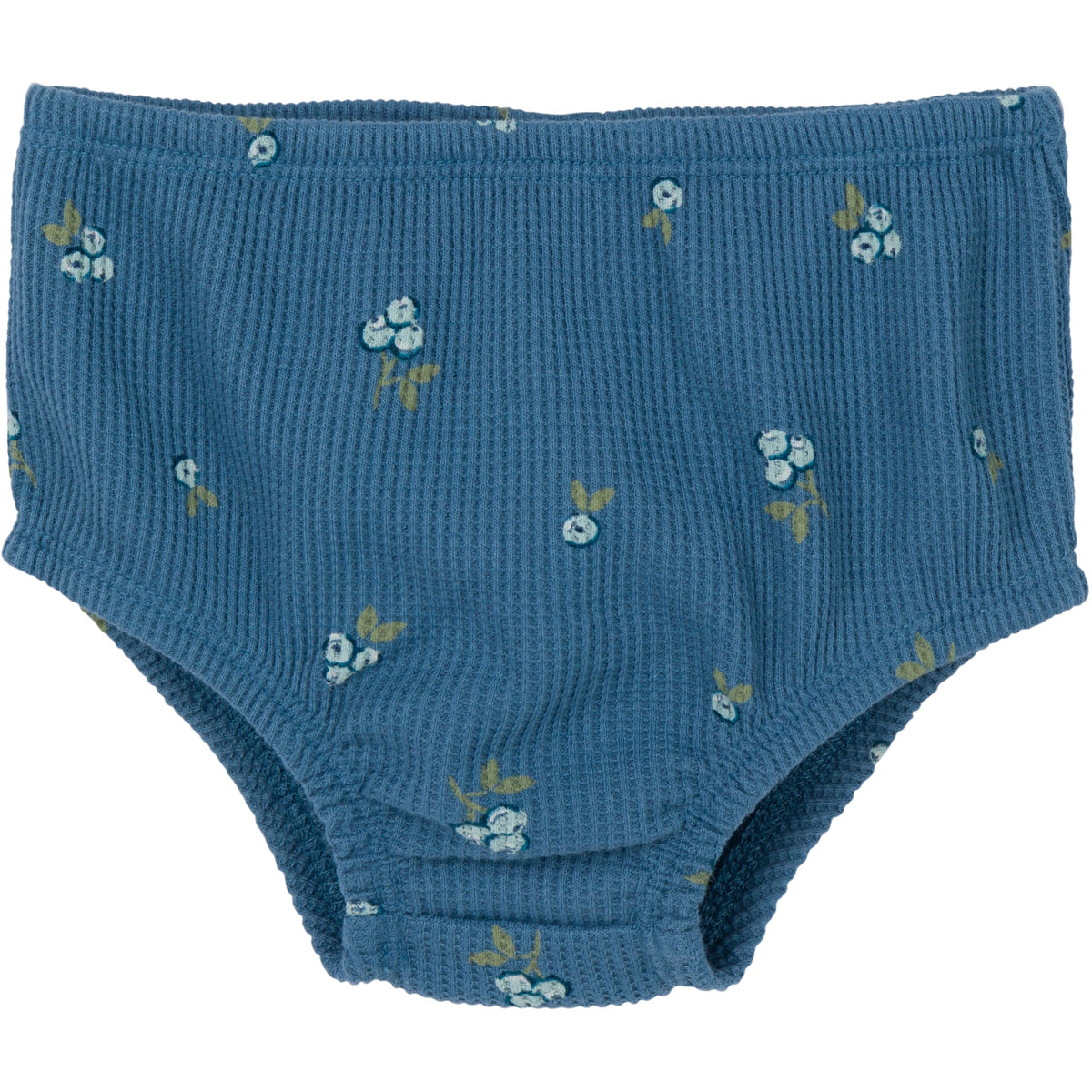 Gerber | Conjunto 2 Piezas Vestido Capucha Floral Azul Manga Larga y Cubre Pañal Bebé Niña