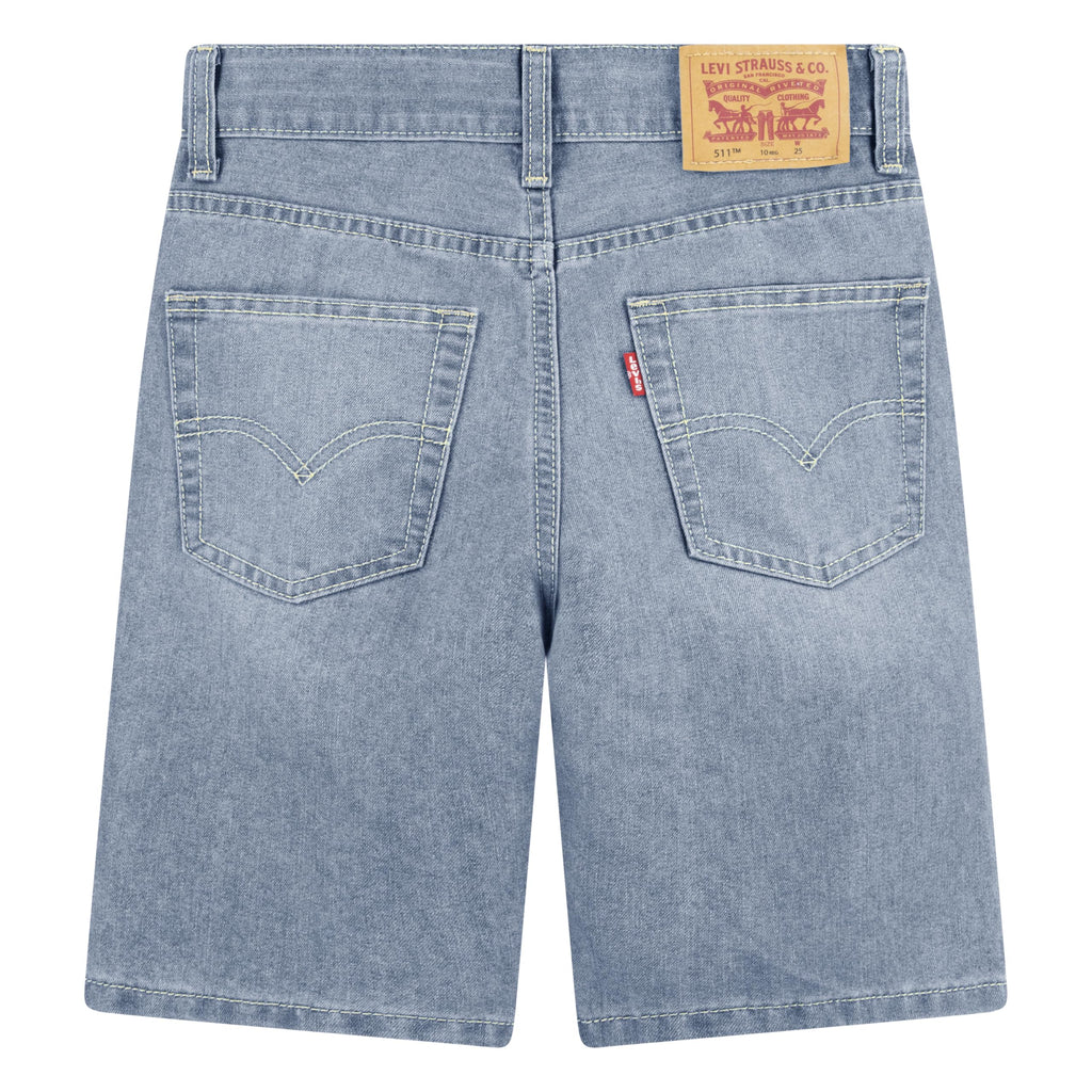 Levi's Short 511 Slim Fit Niño | Azul Claro Lavado