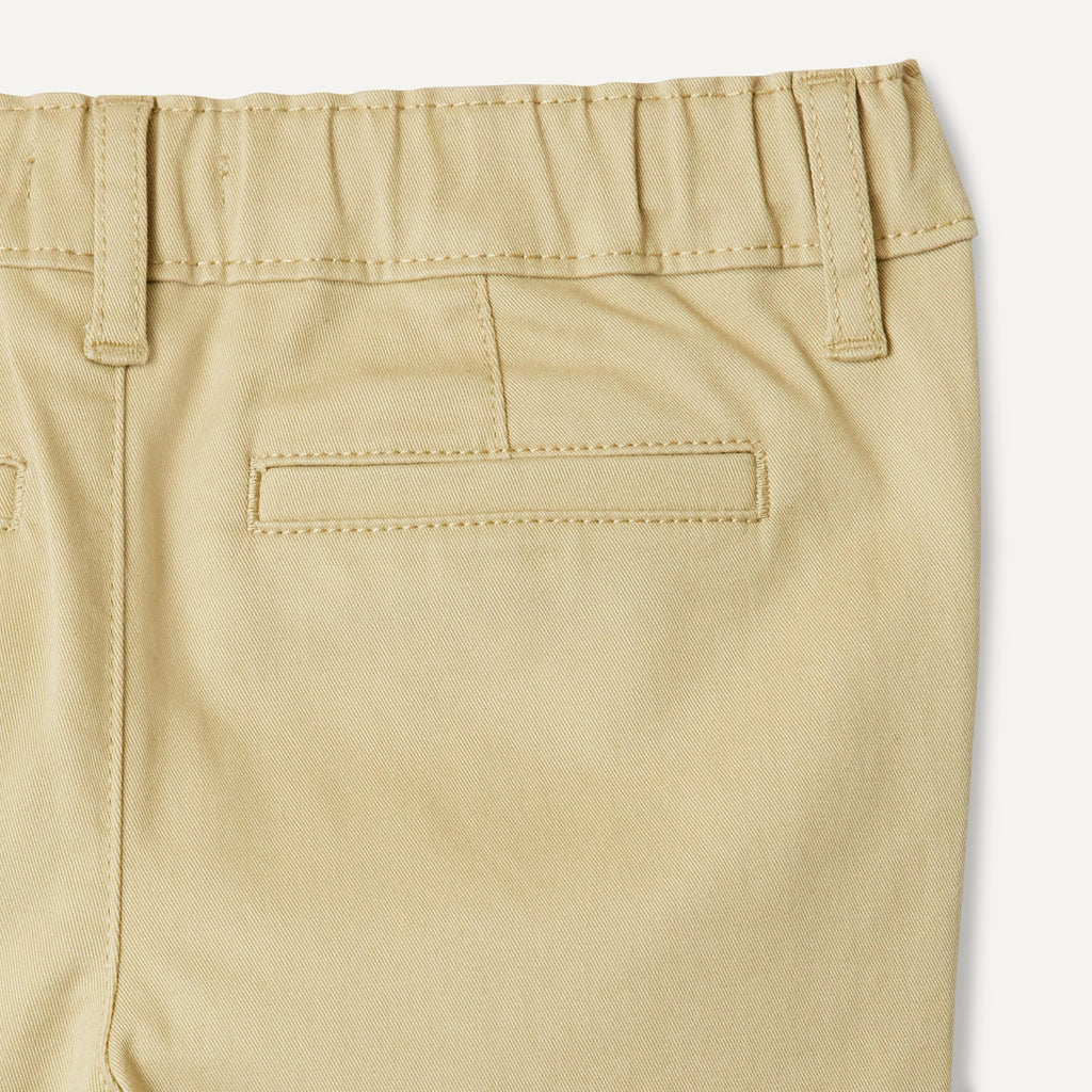 Amazon Essentials Pantalón Chino Niño | Khaki • Ajustado • Cintura Elástica