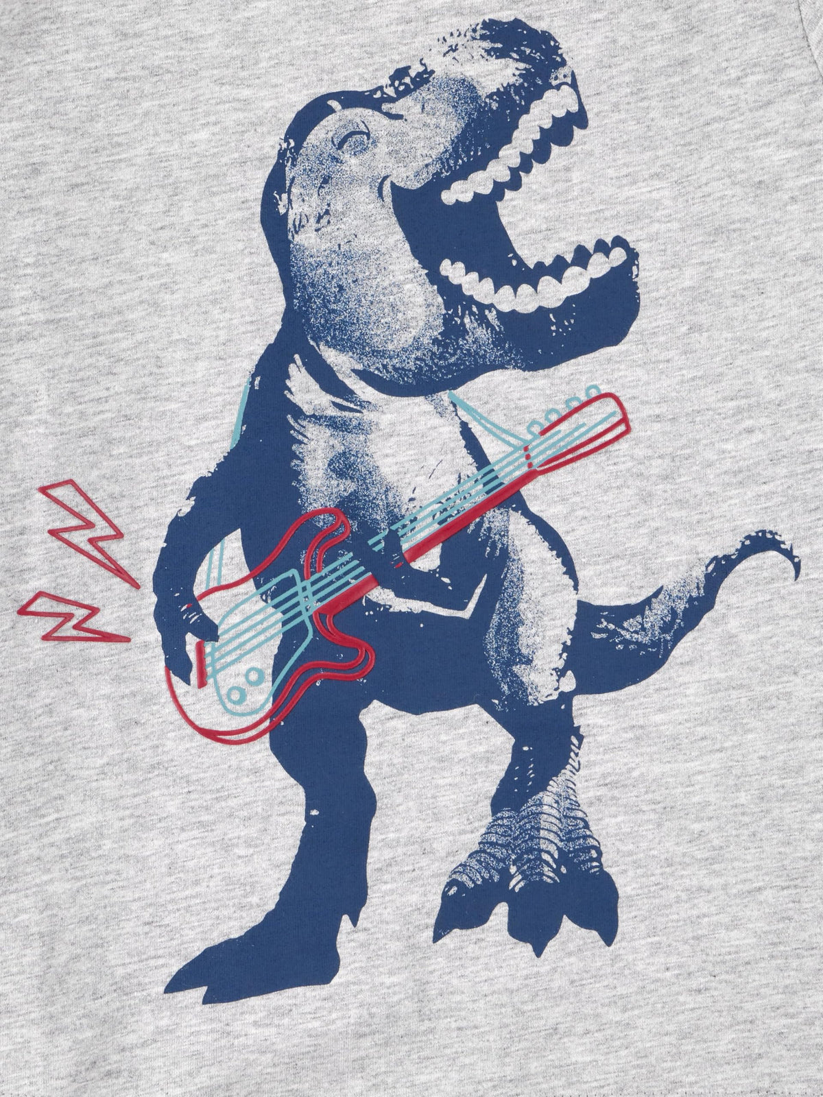 Simple Joys by Carter's Conjunto 3 Piezas Niño | Dinos Rock — Camiseta Gris Dinosaurio + Pullover Navy + Jogger Kaki