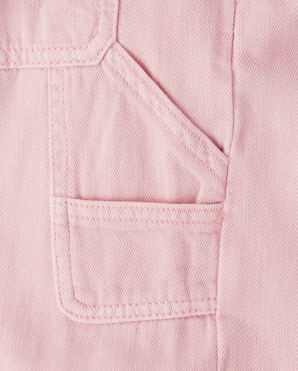 Jean Wide Leg The Children's Place | Rosa Blush + Bolsillo Utilitario Carpenter + 100% Algodón | Niña (4T, 5T, 6-7T, 12T, y 16T)