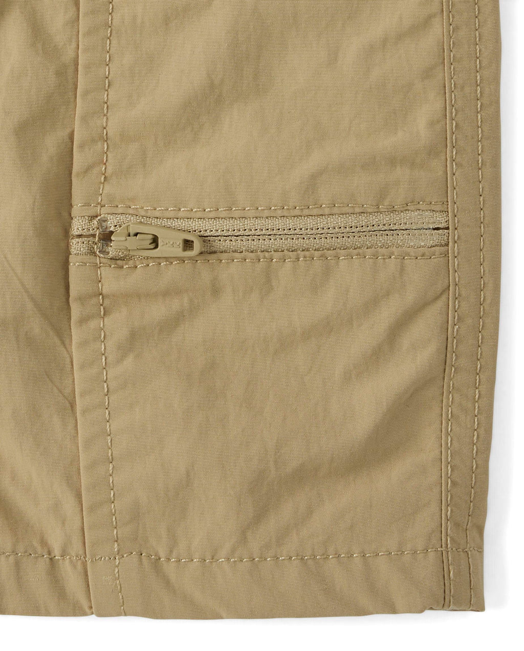 The Children's Place Short Cargo Secado Rápido Niño | Khaki • 4 Bolsillos • Nailon Ligero