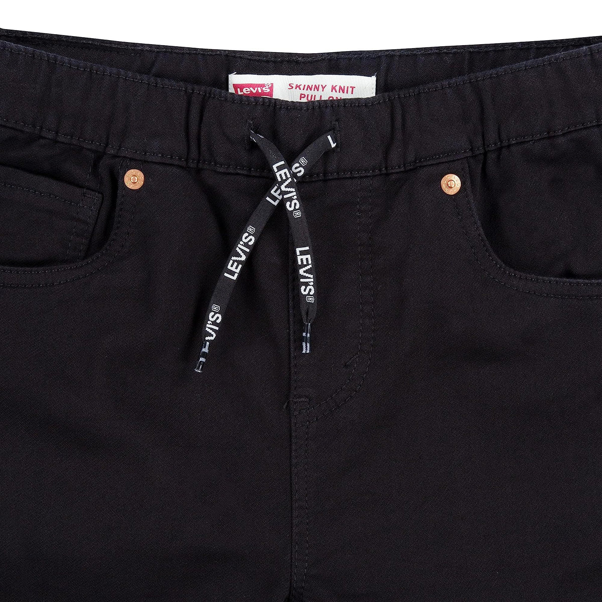 Levi's Jean Skinny Niño | Negro Intenso Monocromático