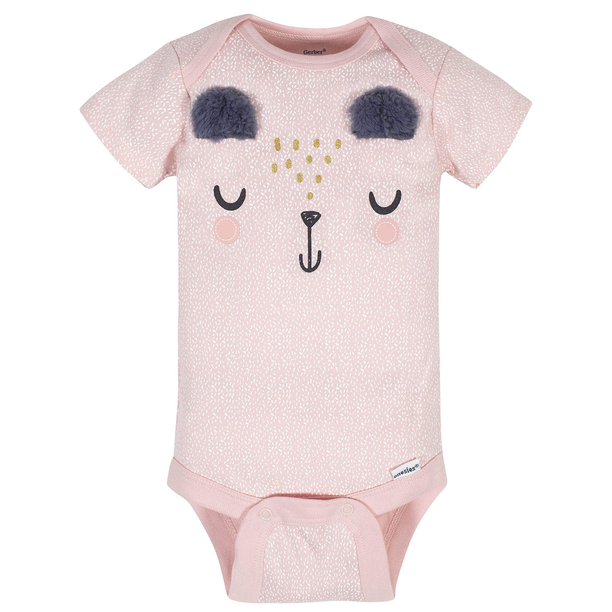 Gerber | Pack 8 Bodies Manga Corta para Niña Bebé — Onesies Collection