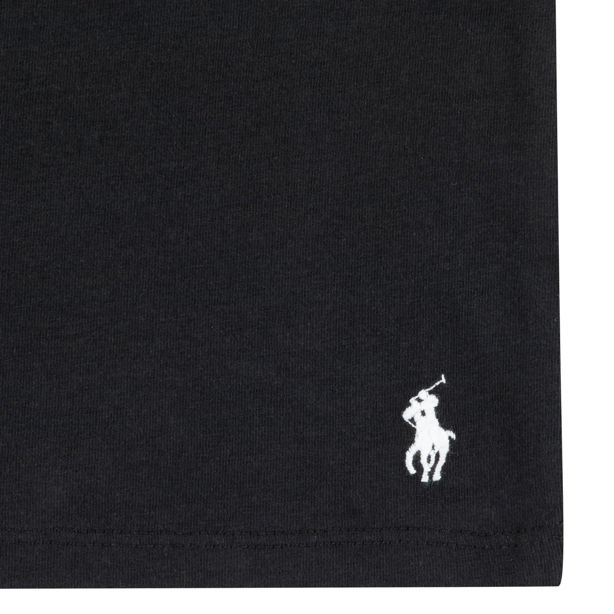 Polo Ralph Lauren | Camisetas Interior Niño Pack 3 Algodón 4D-Flex Negro Gris Manga Corta (6T - 16T)