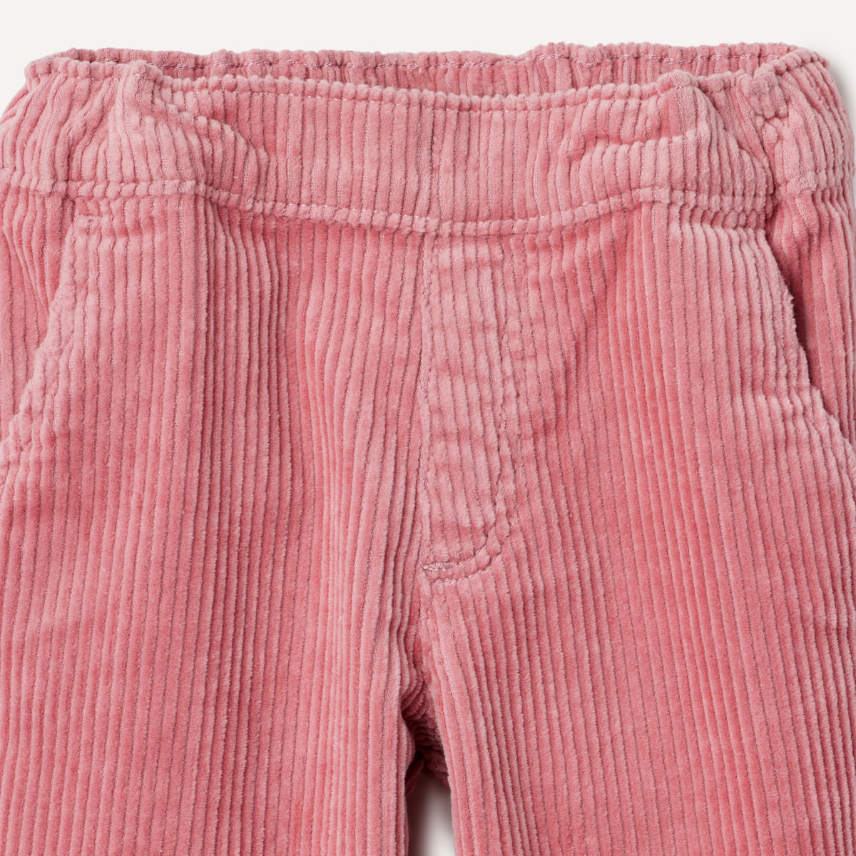 Amazon Essentials x Sofia Grainge Pantalón Pana Niña | Rosa Palo/Blush • Stretch • Cintura Elástica