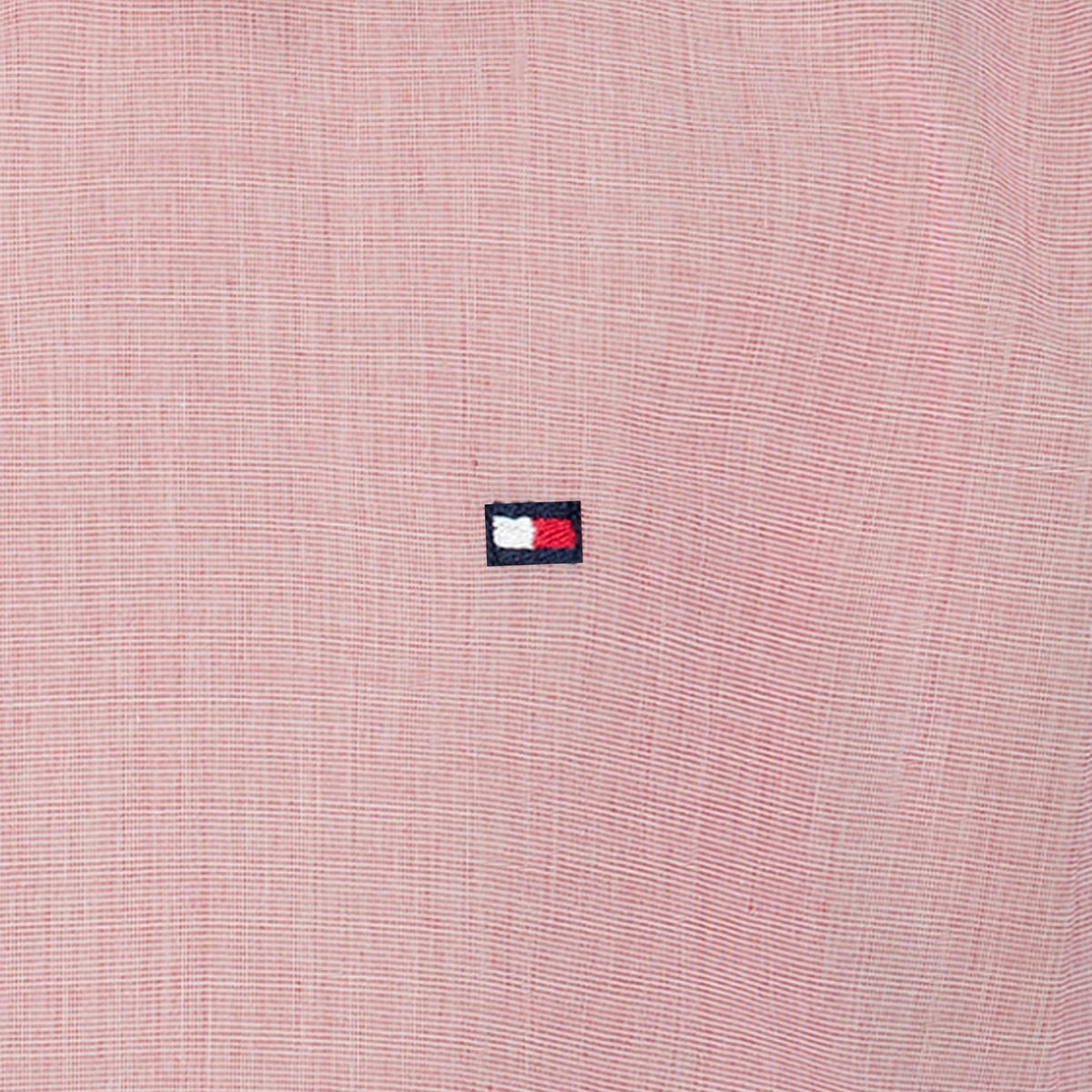 Tommy Hilfiger | Camisa Casual Manga Larga Sólida Rosa Niño (8T - 16T)