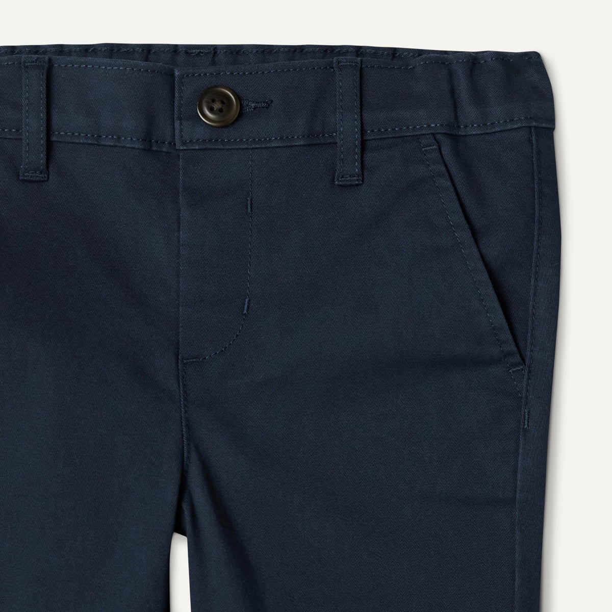Amazon Essentials Pantalón Chino Niño | Azul Marino • Ajustado • Cintura Elástica