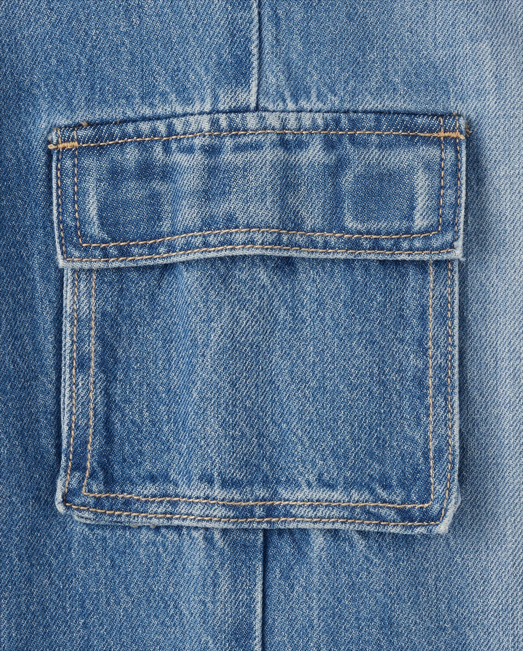 Jean Cargo Baggy The Children's Place | Orchard Wash + Bolsillos Cargo Amplios + Ajuste Holgado | Niña (4T - 16T)