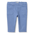 Amazon Essentials x Sofia Grainge Pantalón Chino Bebé/Niño | Azul Acero/Slate • Stretch • Cintura Elástica • Bolsillos