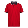 Tommy Hilfiger | Polo Piqué Manga Corta Tipped Rojo Niño  (8T - 16T)