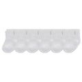 Polo Ralph Lauren | Calcetines Bebé Pack 6 Algodón Pony Bordado Azul Cielo Stay-Up Tobillero Blanco 0-24 Meses
