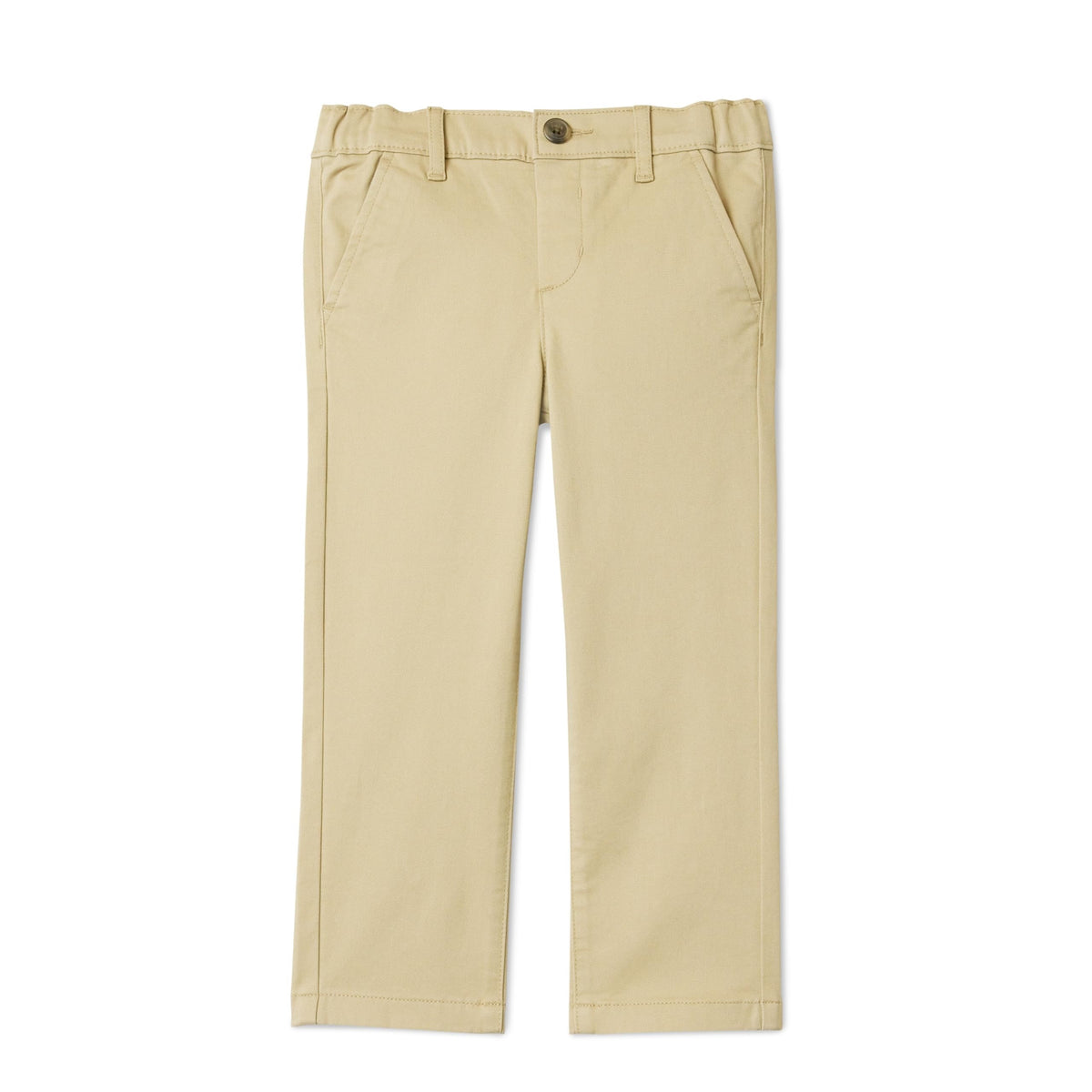 Amazon Essentials Pantalón Chino Niño | Khaki • Ajustado • Cintura Elástica