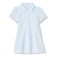 Amazon Essentials Vestido Polo Piqué Niña | Azul Claro