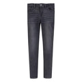 Jean 710 Super Skinny Levi's | Gris Carbón + Denim Sostenible Repreve Reciclado + Cintura Ajustable | Niña (2T - 16T)