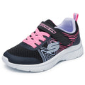 Skechers - Tenis Deportivos Girls' Microspec Advance con Cierre Adaptable y Lavables para Niña (Negro/Fucsia) (Talla 27 - 36)