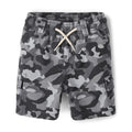 The Children's Place Short Cargo Camuflaje Gris Bebé/Niño | Lona Algodón • Cintura Elástica • Bolsillos Cargo