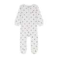 Mono con Pies Manga Larga Tommy Hilfiger | Logo TH Allover | Blanco (Solo 6-9M)